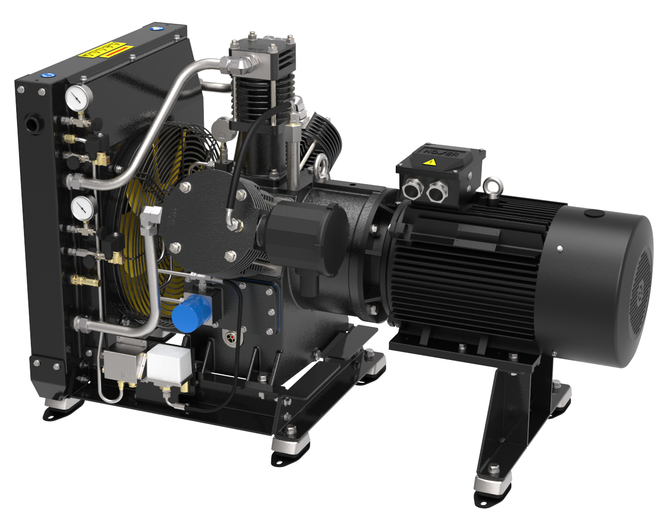 Starting air compressor 3L-120 | Deno Compressors B.V.