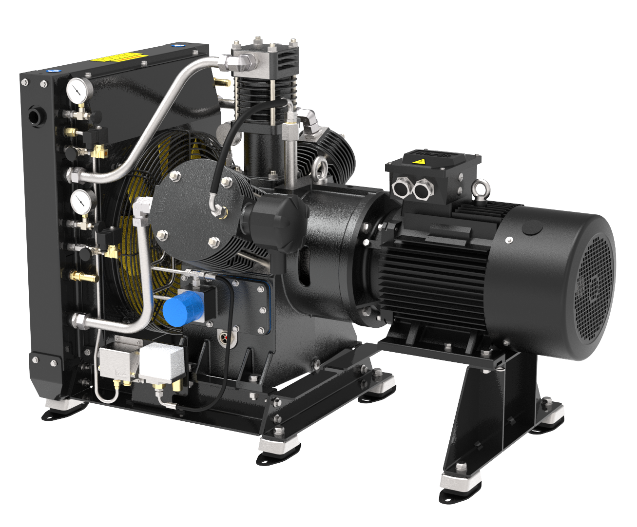 Starting air compressor 3L-75 | Deno Compressors B.V.