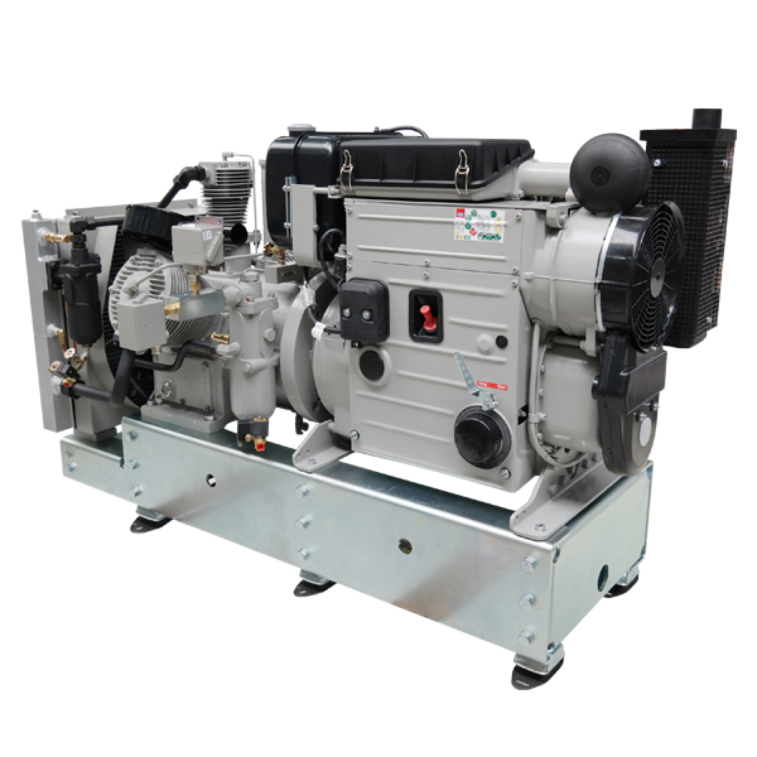 Diesel driven starting air compressor L3100HD DENO Compressors B.V.