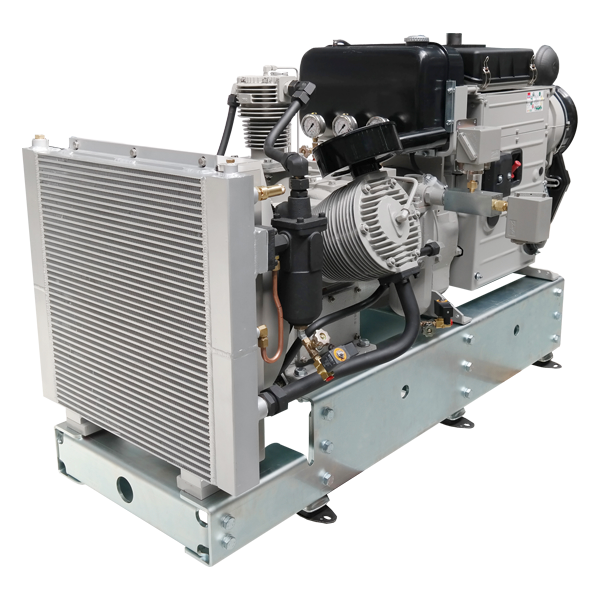 Diesel Driven Starting Air Compressor L3-100HD | DENO Compressors B.V.