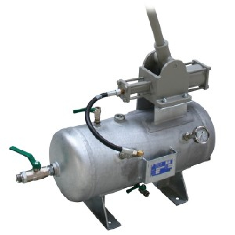 Emergency Compressor Manually driven emergency compressor T8-30 | DENO Compressors B.V.